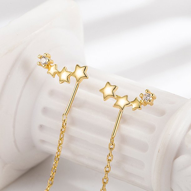 Pendientes De Joyería ATHENA Diamante Moissanite Mujer Gota Original Perla Plata 925 M004 Gao Jiahui unisex