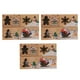 thumbnail image 1 of Advancent Cajas de embalaje para galletas de 12 Uds., cajas de embalaje con patrón de Navidad, cajas de regalo de Navidad para cupcakes con ventana para Kits de decoración para fiestas Advancent HA012796-00, 1 of 1