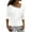 White, variant on Aayomet Shirts For Women Women's Turtleneck Tops Casual Slim Fitted Long Sleeve Base Layer Shirts,Blue XL