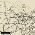 thumbnail image 2 of HISTORIX 1958 United States National System of Interstate & Defense Highways Map Vintage Poster Wall Art Print, 18 x 24 Inch, 2 of 8