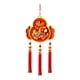 thumbnail image 1 of Farol chino tradicional con borlas para colgar en la pared, de terciopelo, para Año Nuevo estilo D, 1 of 9