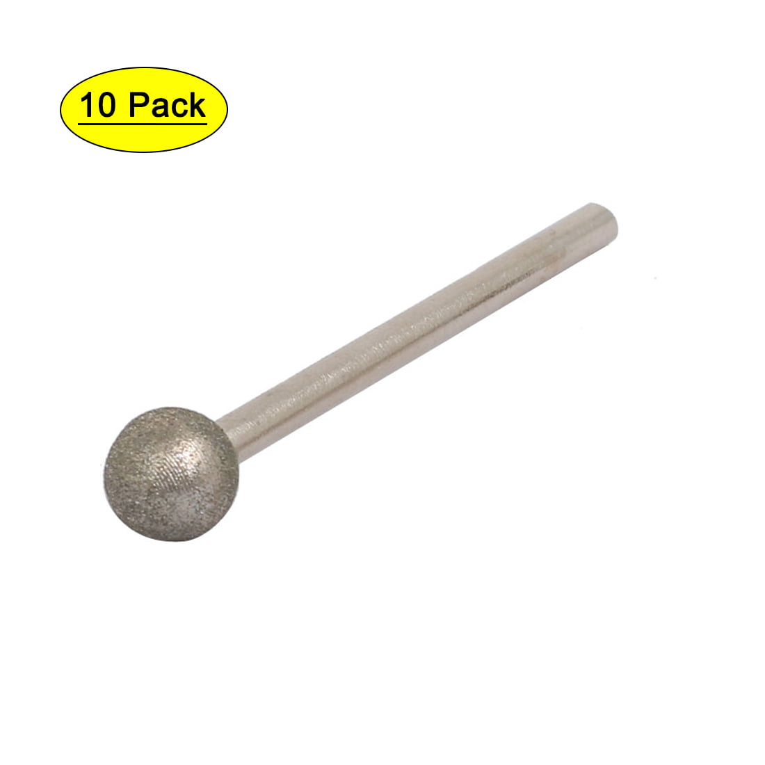 8mm Ceramic Grinding Head Ball shape Polishing Rotary Abrasive Tool 3mm shank 