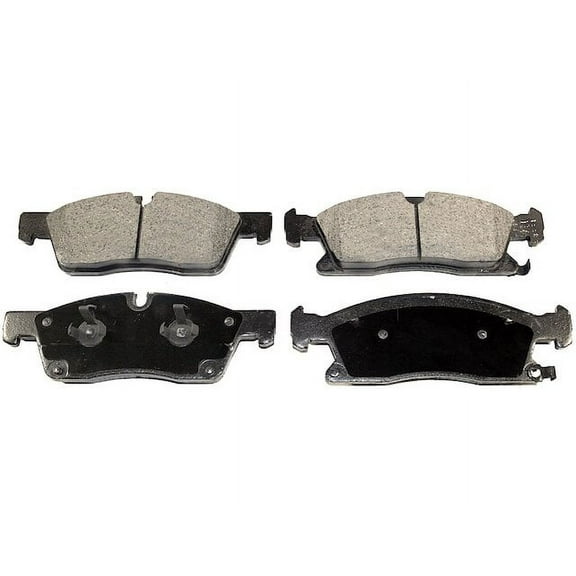 Front Brake Pad Set - Compatible with 2011 - 2018 Jeep Grand Cherokee 2012 2013 2014 2015 2016 2017