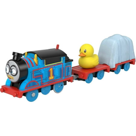 Thomas & Friends Secret Agent Thomas Toy Train Play Vehicle, Motorized Engine with Cargo