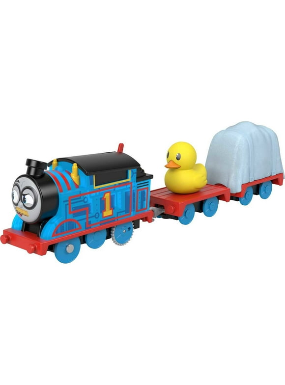Thomas & Friends Secret Agent Thomas Toy Train Play Vehicle, Motorized Engine with Cargo