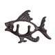 thumbnail image 4 of Ganchos para colgar en la pared de pescado, ganchos decorativos coleccionables de Metal para llaves, toallas, decoración del hogar para regalo de cump, 4 of 8