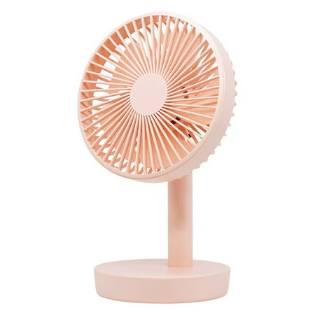 

USB Fan Portable Rechargeable Desktop Fan 150°Shaking Head Mini Electric Fan 4000Mah Low Noise Bedroom A