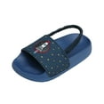 thumbnail image 7 of Dream Pairs Baby Girls Boys Toddles Summer Beach Sandals Comfort Slip-on Slippers KAS211 MOON/NAVY Size 9-10, 7 of 7