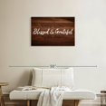 thumbnail image 2 of Elephant Stock Blessed And Grateful Typography I Wall Art - Horizontal Canvas Wall Art - Living Room Wall Decor - Wall Signs Canvas - Brown And Black Decor - 30" x 20", 2 of 4
