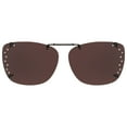 thumbnail image 2 of Solar Shield Dioptics Unisex Rectangle Fashion Sunglasses, 52 Rec M, 2 of 4