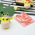 thumbnail image 5 of Kids Handmade Plastic Pasta Mould Set Dough Steamed Buns Cute Cartoon Food Moulds 8# PANDA, 5 of 8