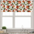 thumbnail image 3 of Ambesonne Floral Valance & Curtain, Boho Herbs Lily Nature, 55"x36", Olive Green Orange White, 3 of 6