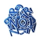 thumbnail image 5 of Parches bordados Strade Fareast Limited letras y números Azul, 5 of 8