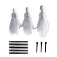 thumbnail image 5 of Light up Witch Stakes Halloween Yard Decorations, Set of 3 Scary Witches with LED Lights, Voice Control With Glowing Head, Life Size, Haunted House Props for Outdoor Garden Lawn Party Decor, 5 of 5