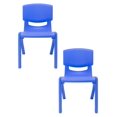 thumbnail image 1 of Juego 2 Sillas Infantiles Galerias El Triunfo Plastico Sin Descansabrazos Azul, 1 of 7
