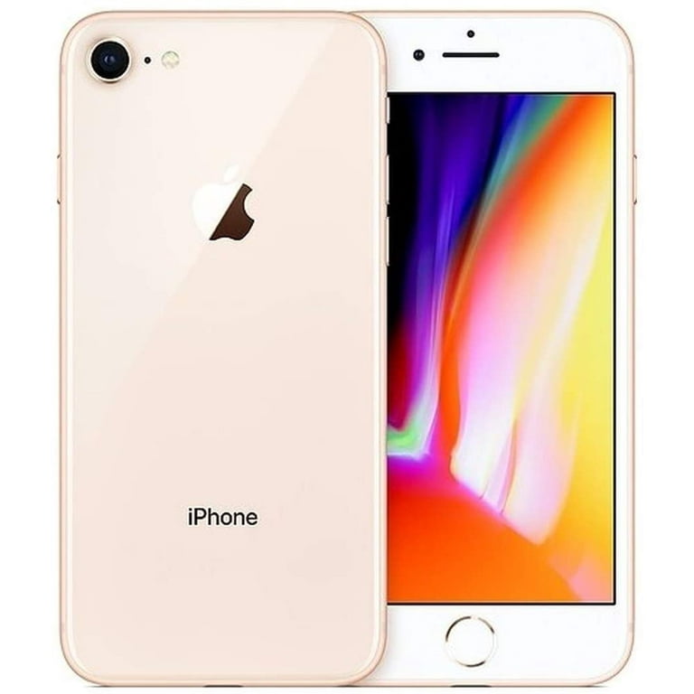 Restored Apple iPhone 8 - AT&T - 64GB Gold with 12MP Rear Camera