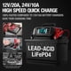 thumbnail image 2 of Cargador de Baterías NEXPEAK 1-20A 12V 24V LiFePO4 y Ácido Plomo, 2 of 9