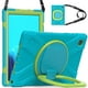 thumbnail image 3 of Funda colorida para Samsung Tab A7 de 10,4 pulgadas T500 con correa para el hombro, soporte de anillo ajustable grande y protección contra golpes., 3 of 5
