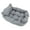 Gray, variant on Didog 3 In 1 Soft Dog Calming Bed with Pillow Pet Puppy Cushion Mat Kennel Sofa Cat Nest