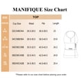 thumbnail image 6 of MANIFIQUE Compression Shapewear Tank Tops for Women, V Neck Halter Tank with Built in Bra, Tummy Control Body Shaper, 6 of 6