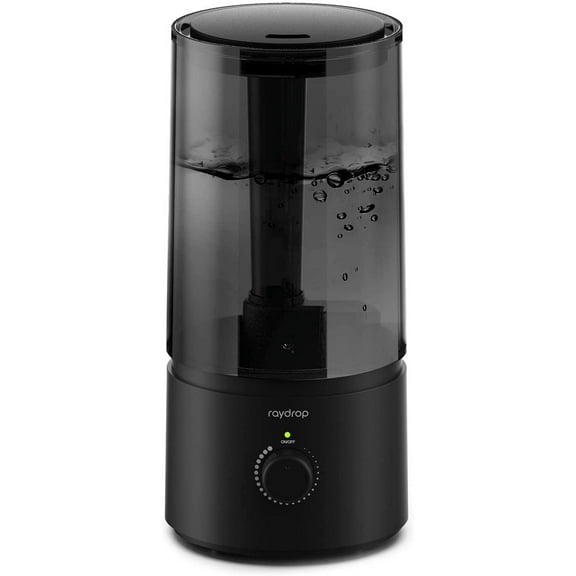 Humidifiers for Bedroom, Cool Mist Humidifiers for Babies, 1.70L Quiet Ultrasonic Humidifier, Space-Saving, Filterless, Auto Shut Off - (0.45 Gallon, US 110V)