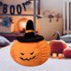 thumbnail image 4 of Muñeca de peluche con forma de calabaza de Halloween, ideal como regalo para niños en vacaciones., 4 of 5