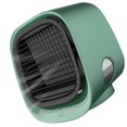 thumbnail image 4 of Ventilador de nebulización portátil, mini ventilador de escritorio recargable por USB, con rociador de agua para el hogar y la oficina, color verde, 4 of 12