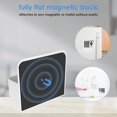 thumbnail image 2 of Magnetic Pen Holders Adjustable Dry Erase Organizer Holder with Removable Divider Whiteboard Marker Holder for Fridge, Refrigerator, Locker, Office, H, 2 of 5