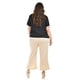 thumbnail image 3 of Blusa de chifon con encaje Roman Fashion Tallas Extras 009 Negro 40, 3 of 7