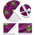 thumbnail image 2 of GZHJMY Mardi Gras Christmas Tree Skirt, Double Layers Fine Tree Skirt for Mardi Gras Holiday Party Festive Decoration, 48", 2 of 6