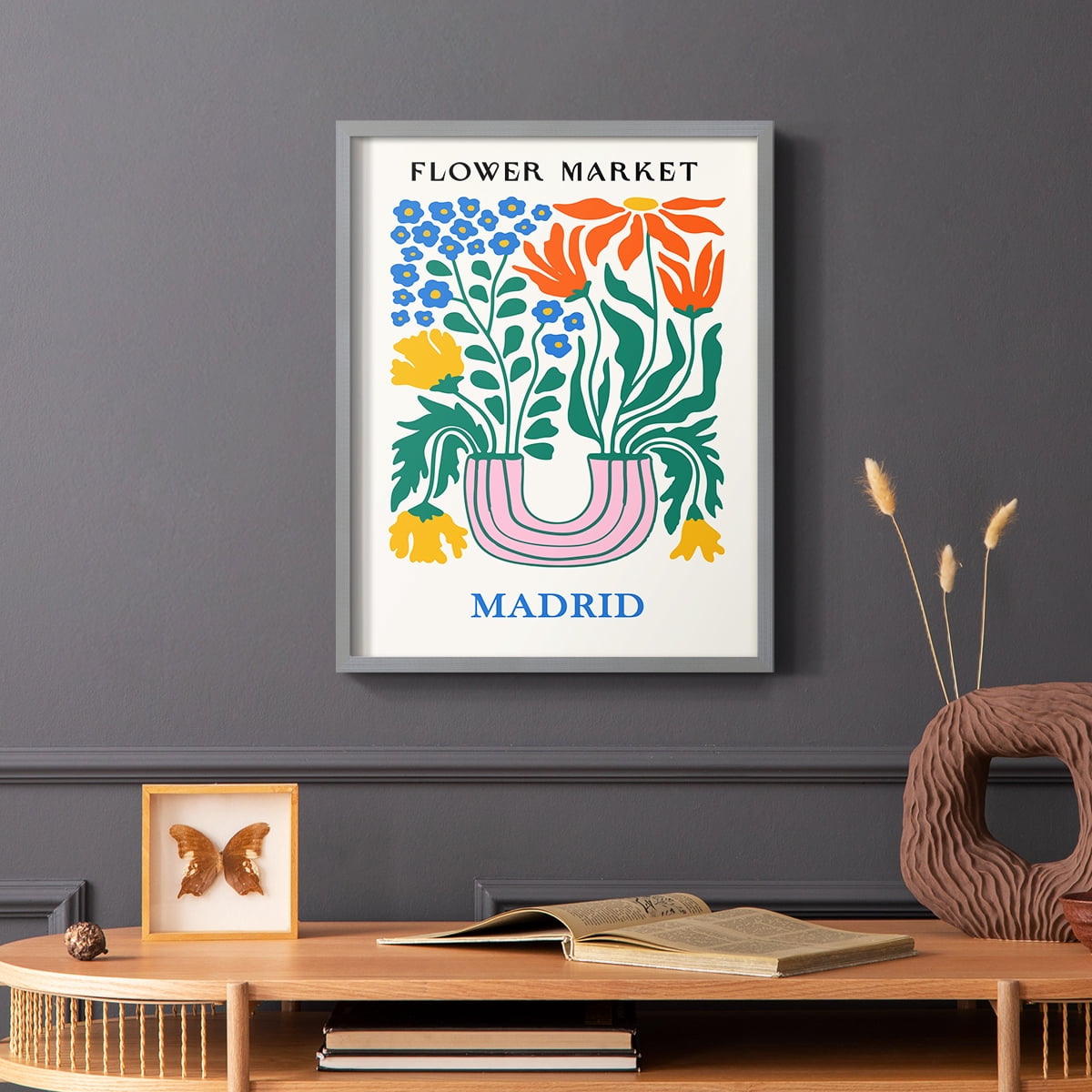 Matisse X Framed Print - Solid Wood