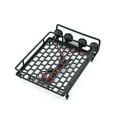 thumbnail image 3 of Roof Rack Luggage Carrier with LED Lights RC Car Metal Parts Compatible with 1/14 1/12, 3 of 7