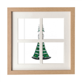 thumbnail image 1 of Egipto momia Horus Christmas Tree manto Pantalla de escritorio de pared de marco 4 aperturas, 1 of 4