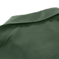 thumbnail image 5 of Fashion YLSDY Mens Casual Shirts Stylish Short Sleeve Button Up Lapel Blouse Top Solid Color Flowy Lightweight Outdoor Tee Shirt Army Green L, 5 of 6