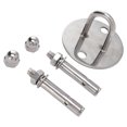 thumbnail image 4 of Staple Wall Hook, Large Bearing Capacity U Shaped Ceiling Mount Hanger Multifunctional   304 Stainless Steel  For Swing For Chair, 4 of 8