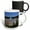 Multicolor, variant on 3drose, Yellowstones Grand Prismatic from Above, 11oz Two-tone Black Mug