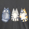 thumbnail image 3 of CafePress - Three 3 Cats T Shirt - Mens Comfort Colors Shirt, 3 of 5