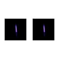thumbnail image 2 of ZheElen Bâton Lumineux en Plastique Portable Coloré pour Randonnée Fête d'Urgence Remplacement Bâtons Lumineux avec Cintre Violet 2Set, 2 of 6