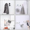 thumbnail image 4 of Coat Hooks For Kids Room Cloud Kids Coat Rack Hooks No Drilling Installation Wall Hook Kids Wall Mounted Coat Rack With 3 Hooks For Kitchen Bathroom B, 4 of 4