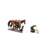 thumbnail image 5 of Majestuoso conjunto de esculturas de resina de con forma de caballo y conejo para decoración del hogar, oficina, sala de estar, escritorio,, 5 of 8