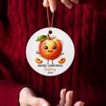 thumbnail image 5 of Personalized Ceramic Apricot Xmas Ornament Gift for Men Women Vegetable Lover, Christmas Tree Decoration 2025, Customized Name Fruit Decor, 5 of 6