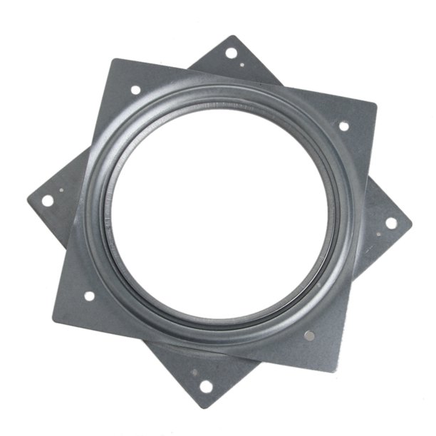 Square Bearing Swivel Plate Lazy Susan Turntable 3"/4"/6" TV Rack Desk Tool