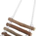 thumbnail image 4 of Swing Bridge Bite Training Toy Bird Ladder de Madera, Juguete de Escalera de Pájaros, Puente Levadizo para Loros Mascotas, 4 of 7