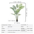 thumbnail image 3 of SKYSHALO 6 Ft Faux Lifelike Areca Catechu Betel Palm Nut Tree, 3 of 9