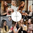thumbnail image 4 of Coachuhhar Ankh Necklace 925 Sterling Silver Cross Pendant Necklace Amulet Protection Jewelry Opal Ankh Necklace Gifts for Women Men, 4 of 7