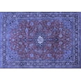 thumbnail image 1 of Ahgly Company Indoor Rectangle Persian Blue Traditional Area Rugs, 8' x 10', 1 of 4