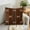 Brown260, variant on Tuvgenk Bow Pillow Cover 18x18 Inch Soft Flock Decorative Throw Pillow Covers with Zipper for Living Room Sofa Bedroom Decor