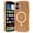 Gold, variant on Magnetic Case for iPhone 17, Compatible with MagSafe, Magnetic Clear Curly Wavy Frame Wave Sparkly Bling Glitter Transparent TPU PC Girls Women Case for iPhone 17, Blue