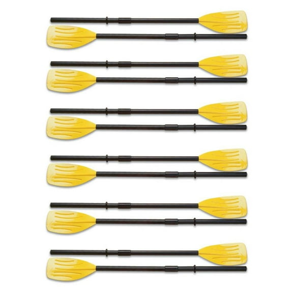 Intex Set of 48" Paddles Inflatable Boat Ribbed French Oars (12 Pack)