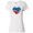 AA-White, variant on Inktastic USA Cowboy Boots Patriotic Women's T-Shirt